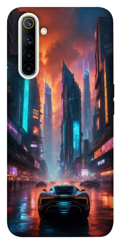 Чохол на Realme 6 Cyber city фото 1 з 1