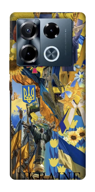 Чехол на Infinix Note 40 Pro 4G Ukraine style ver.8 фото 1 из 1