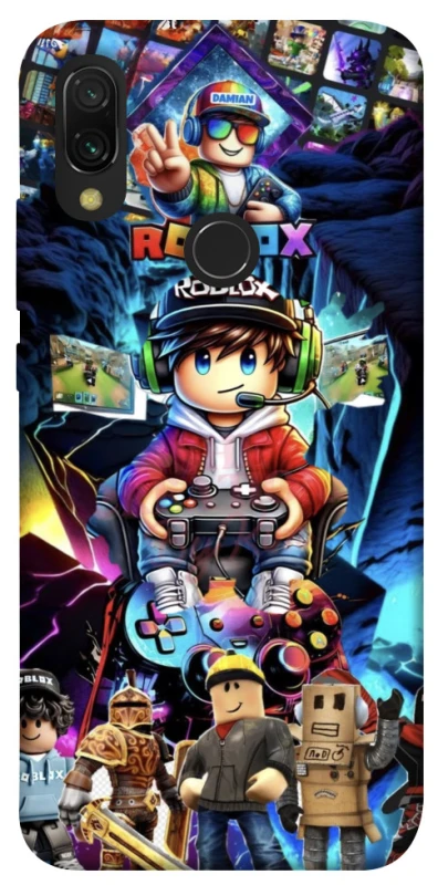 Чохол на Xiaomi Redmi 7 Roblox collage ver.4 фото 1 з 1