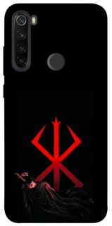 Чохол на Xiaomi Redmi Note 8T Berserk Red Logo фото 1 з 1