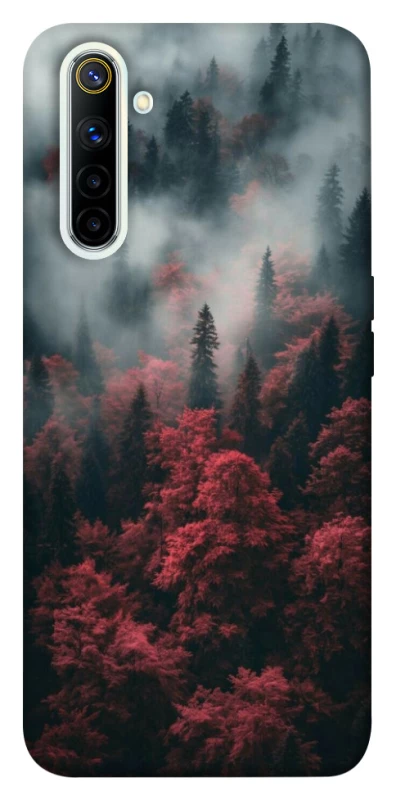 Чехол на Realme 6 Red Wood фото 1 из 1