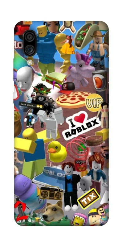 Чехол на ZTE Blade A5 (2020) Roblox collage ver.5 фото 1 из 1