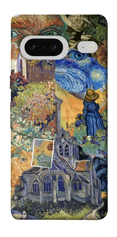 Чохол на Google Pixel 7 Van Gogh collage фото 1 з 1