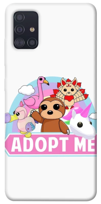 Чохол на Samsung Galaxy A51 Adopt Me Pets Logo фото 1 з 1