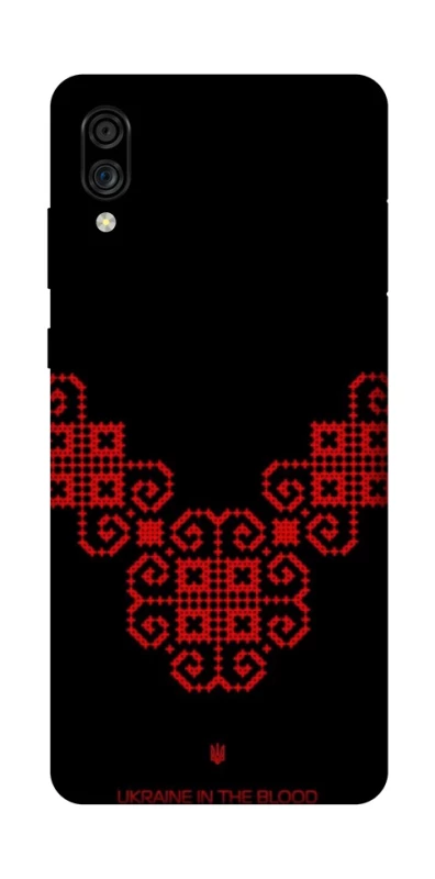 Чохол на ZTE Blade A5 (2020) Чорно-червона вишиванка фото 1 з 1