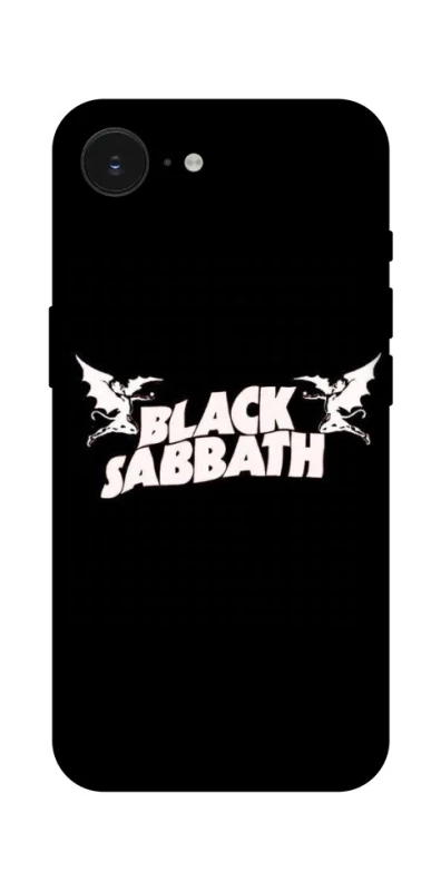 Чохол на Apple iPhone 16e (6.1") Black Sabbath logo ver.2 фото 1 з 1