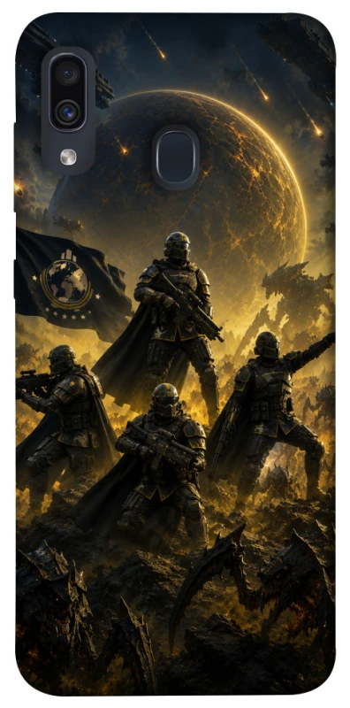Чохол на Samsung Galaxy A20 / A30 HELLDIVERS ver.2 фото 1 з 1