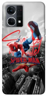 Чехол на Oppo Reno 7 4G Spider Man ver.1 фото 1 из 1