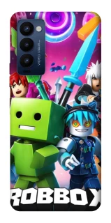 Чехол на TECNO Camon 18 Pro Roblox gaming heroes фото 1 из 1