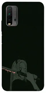 Чохол на Xiaomi Redmi 9T Людина-бензопила фото 1 з 1