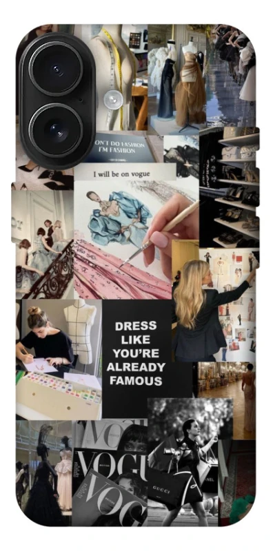 Чехол на Apple iPhone 17 (6.3") Fashion collage ver.11 фото 1 из 1