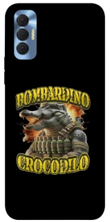Чехол на TECNO Spark 8P Bombardino Crocodilo фото 1 из 1