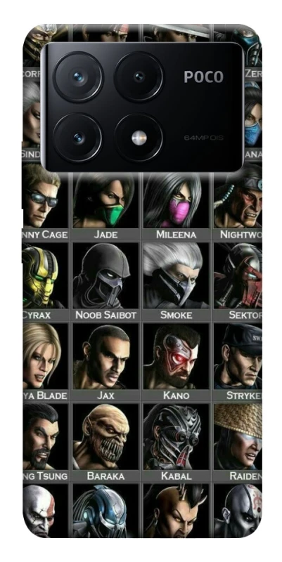 Чехол на Xiaomi Poco X6 Mortal Kombat фото 1 из 1