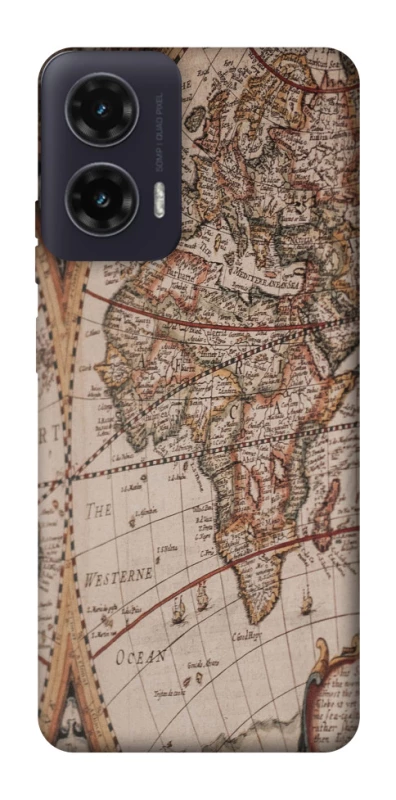 Чехол на Motorola Moto G35 Карта путешествий фото 1 из 1