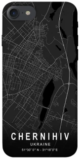 Чехол на Apple iPhone 7 / 8 (4.7") Chernihiv map фото 1 из 1