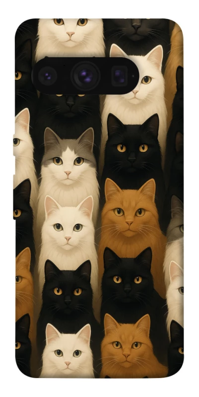 Чохол на Google Pixel 8 Pro Colorful Cat Collage фото 1 з 1