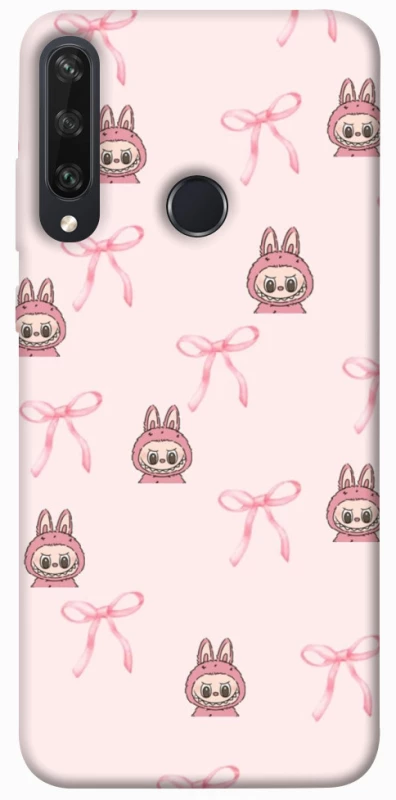 Чохол на Huawei Y6p Pink bows and Labubus фото 1 з 1