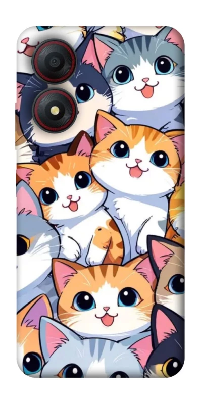 Чохол на ZTE Blade A34 4G Cute Cat v2 фото 1 з 1