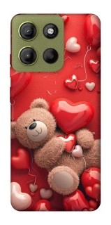 Чохол на Motorola Moto G15 4G bear in hearts фото 1 з 1