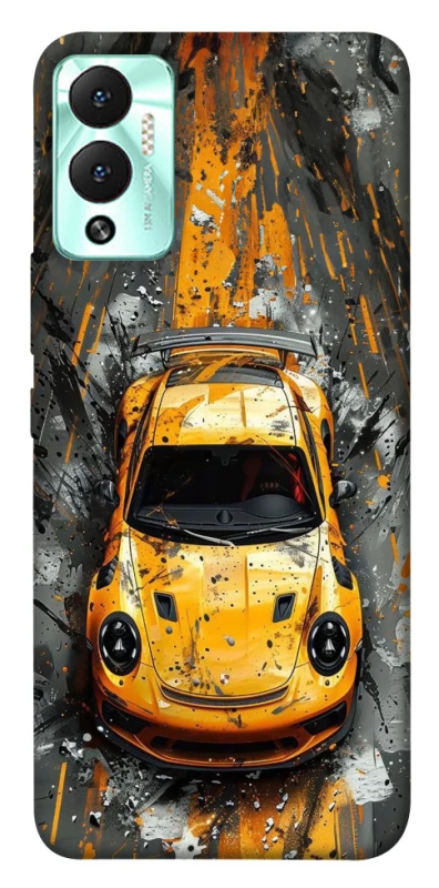Чохол на Infinix Hot 12 Play Drawn Porsche фото 1 з 1
