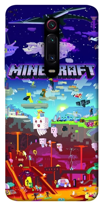 Чохол на Xiaomi Redmi K20 / K20 Pro / Mi9T / Mi9T Pro Minecraft world фото 1 з 1