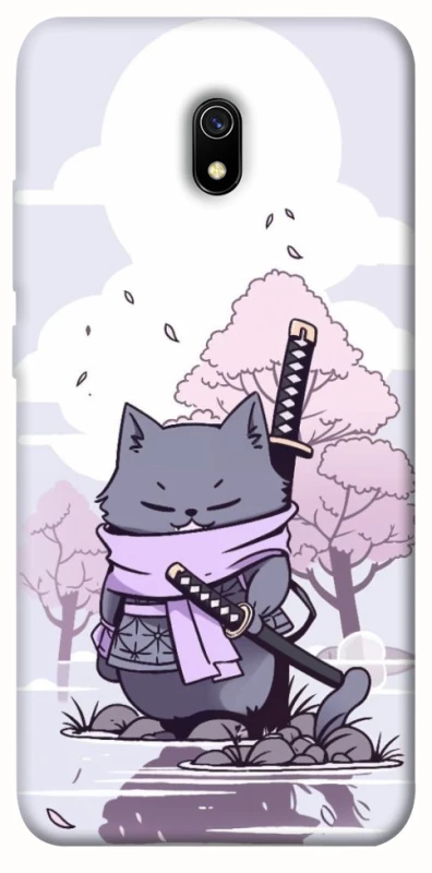 Чохол на Xiaomi Redmi 8a Samurai cat фото 1 з 1