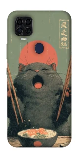 Чехол на ZTE Blade v2020 Hungry Cat фото 1 из 1