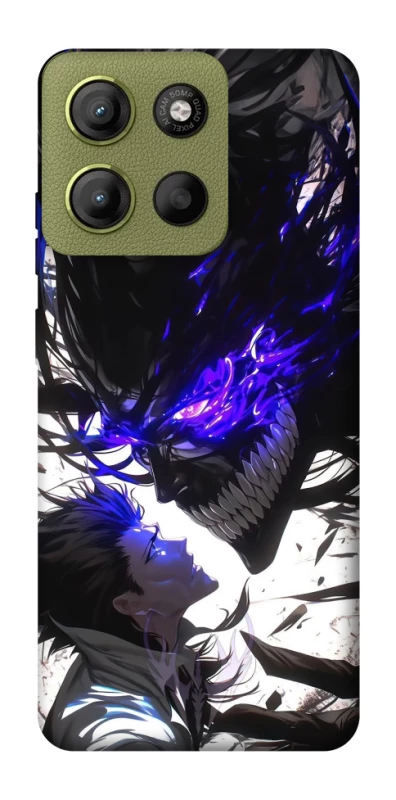 Чохол на Motorola Moto G15 4G Black soul anime фото 1 з 1
