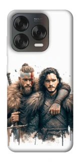 Чехол на ZTE Blade V70 Design Ragnar and Snow фото 1 из 2