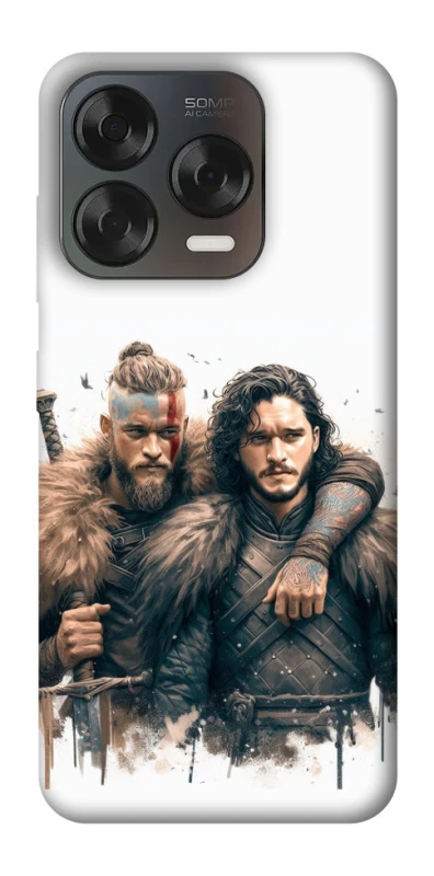 Чехол на ZTE Blade V70 Design Ragnar and Snow фото 2 из 2