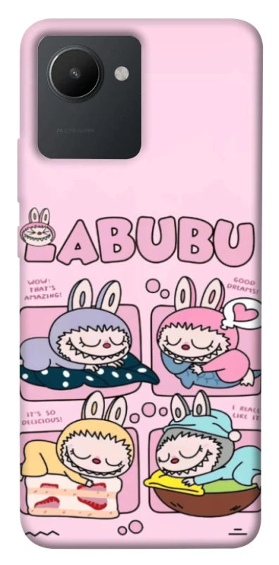 Чохол на Realme C30s Labubu Dreams Collage фото 1 з 1