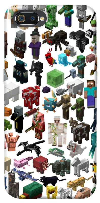 Чохол на Realme C2 Minecraft v4 фото 1 з 1