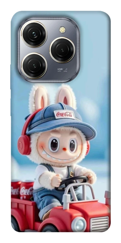 Чохол на TECNO Spark 20 Pro Labubu in the car фото 1 з 1