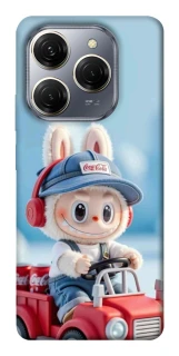 Чехол на TECNO Spark 20 Pro Labubu in the car фото 1 из 1