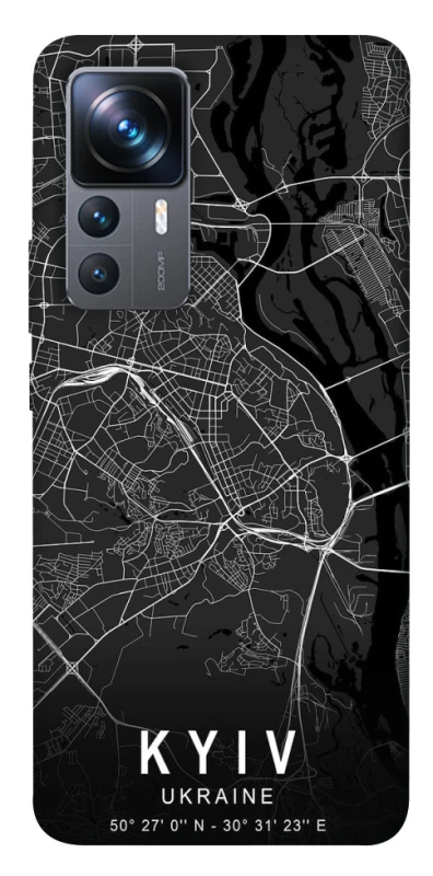 Чохол на Xiaomi 12T / 12T Pro Kyiv map фото 1 з 1