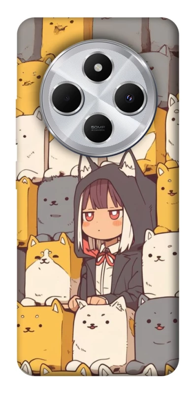 Чохол на Xiaomi Redmi 14C / Poco C75 Like a cat фото 1 з 1