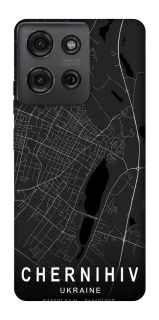 Чехол на Motorola Moto G75 Chernihiv map фото 1 из 1