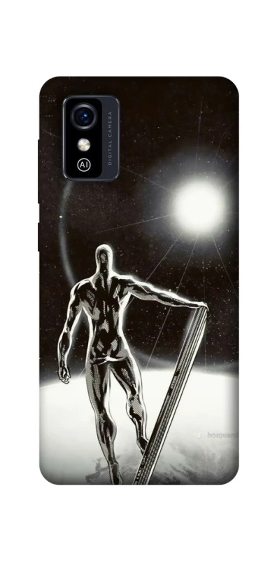 Чохол на ZTE Blade L9 Срібний серфер фото 1 з 1