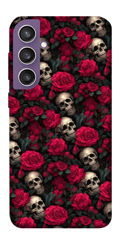 Чохол на Samsung Galaxy S23 FE Черепа та рози фото 1 з 1