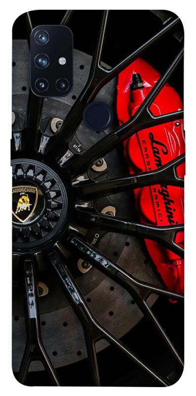 Чехол на OnePlus Nord N10 5G Wheel Lamborgini фото 1 из 1