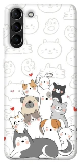 Чехол на Samsung Galaxy S21+ Funny Pets фото 1 из 1