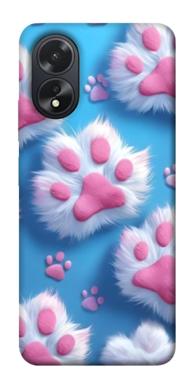 Чехол на Oppo A18 Cat paw фото 1 из 1