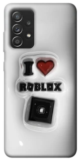 Чохол на Samsung Galaxy A52 4G / A52 5G I love Roblox фото 1 з 1