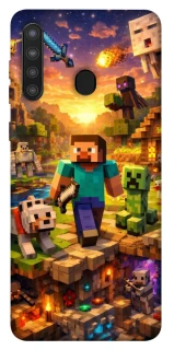 Чохол на Samsung Galaxy A21 Minecraft v6 фото 1 з 1