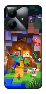 Чохол на Realme Note 60x Minecraft game фото 1 з 1
