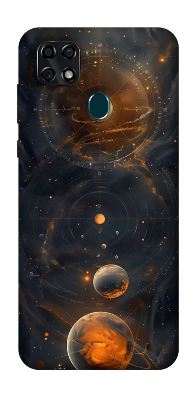 Чехол на ZTE Blade 20 Smart Солнечная система фото 1 из 1