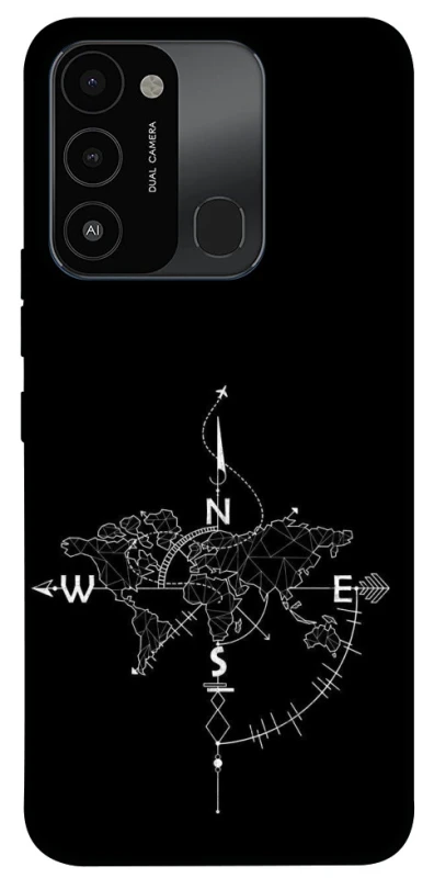 Чохол на TECNO Spark 8C Travel Map фото 1 з 1