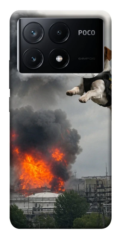 Чохол на Xiaomi Poco X6 Moscow never sleeps ver.9 фото 1 з 1