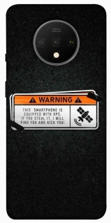 Чохол на OnePlus 7T Warning фото 1 з 1