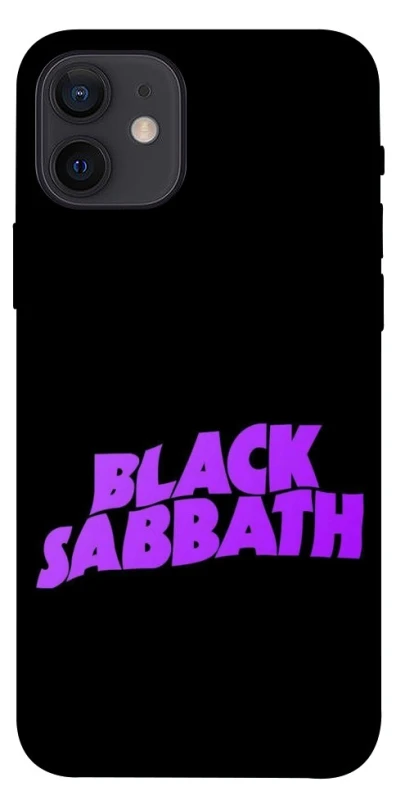 Чохол на Apple iPhone 12 (6.1") Black Sabbath logo ver.1 фото 1 з 1